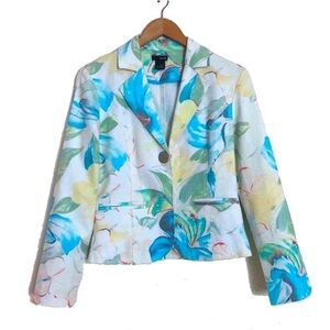KENZIE Floral Blazer Women’s Size 2